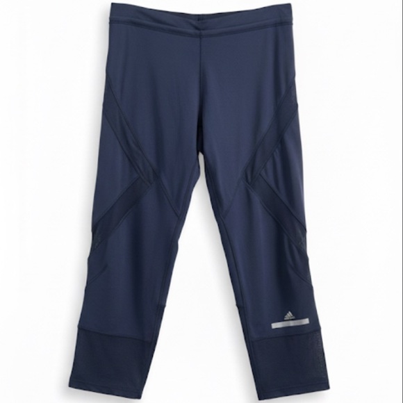 adidas Pants - NWT! Adidas X Stella McCartney “Run 3/4 Tights In Dark Slate Medium